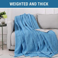 Geometrical Woven Jacquard Cotton Sofa Towel